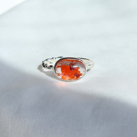 Limonite in Quartz Ring