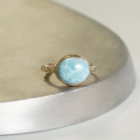 Larimar Ring