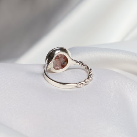 Limonite Rutile in Quartz Ring #13