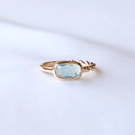 Blue Tourmaline Ring