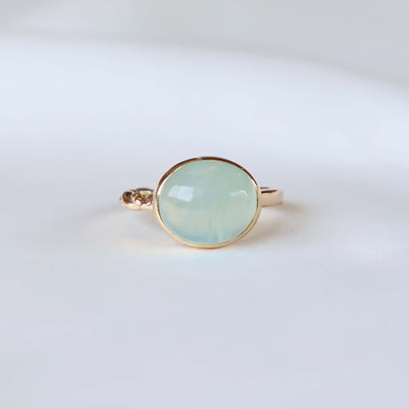 Bluegreen Serpentine Ring