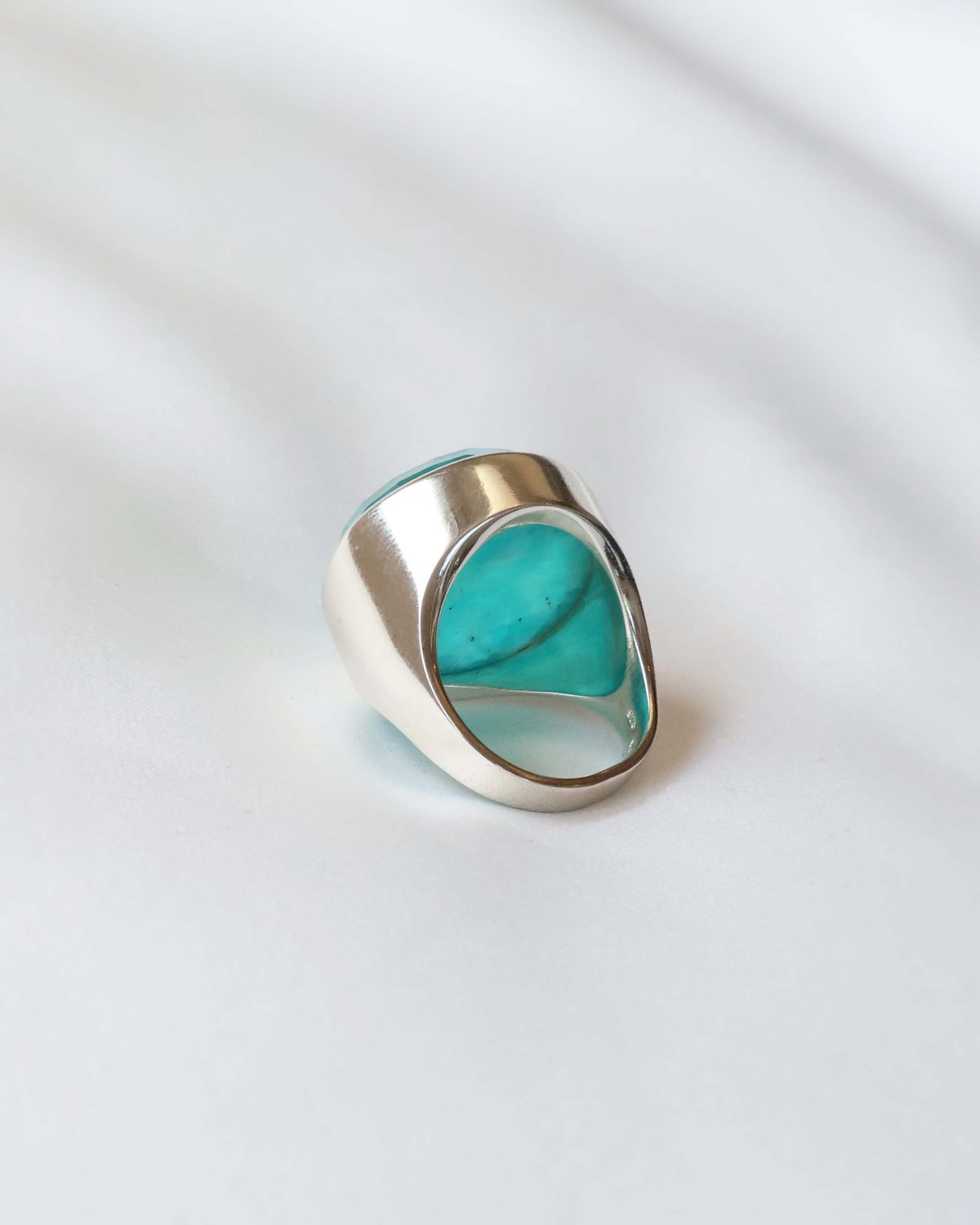 5 アマゾナイト Amazonite × Quartz Ring #12 | AYA KIYOSHIMA JEW