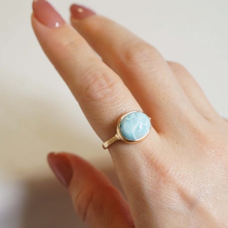 Larimar Ring