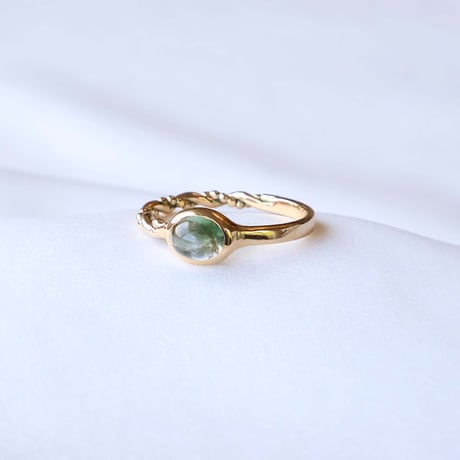Green Tourmaline Ring
