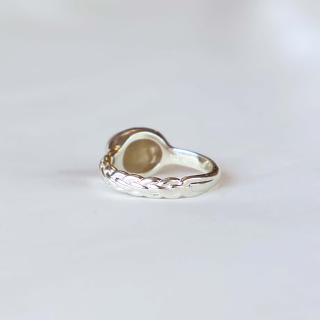 Titanium Rutilated Quartz Ring #9