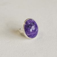Charoite  Ring