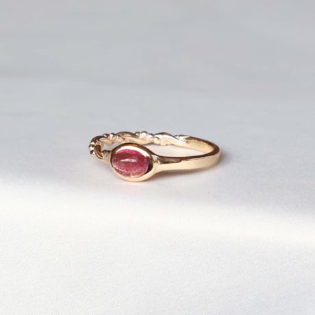 Pink Tourmaline Ring