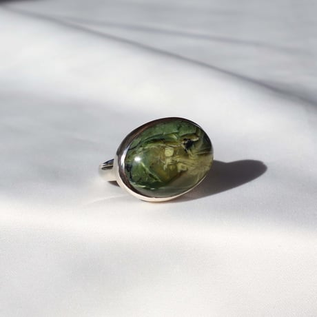 Green Opal Ring