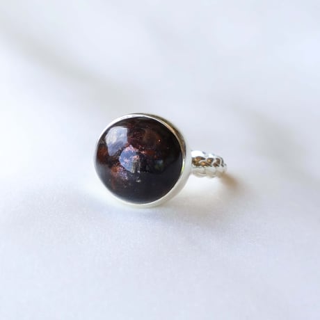Iolite Sunstone Ring