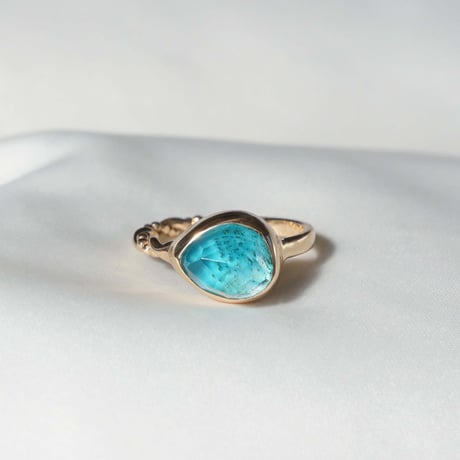 Turquoise × Gardenquartz Ring #13