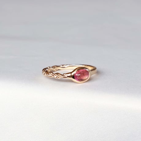 Pink Tourmaline Ring