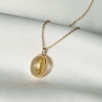 Rutilatedquartz Necklace top
