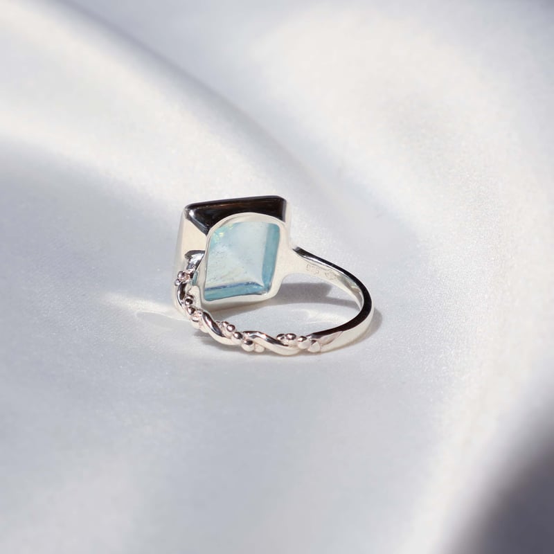 Aquamarine Ring #15 | AYA KIYOSHIMA JEWELRY