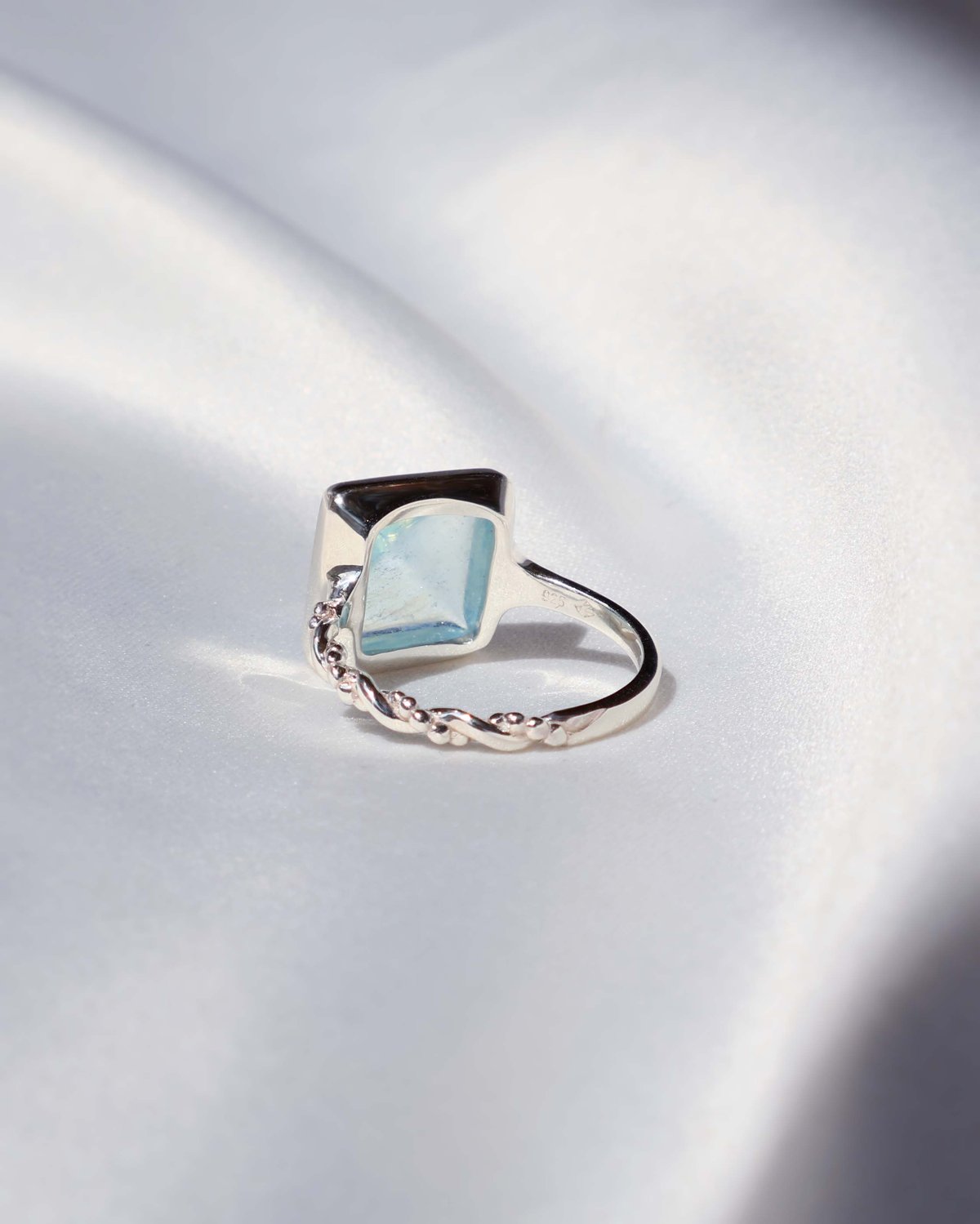 Aquamarine Ring #15 | AYA KIYOSHIMA JEWELRY