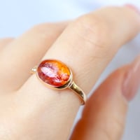 Limonite in Quartz Ring #13