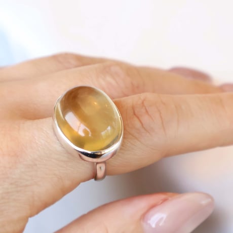 Lemon Quartz Ring