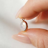 Rainbow moonstone Necklace top