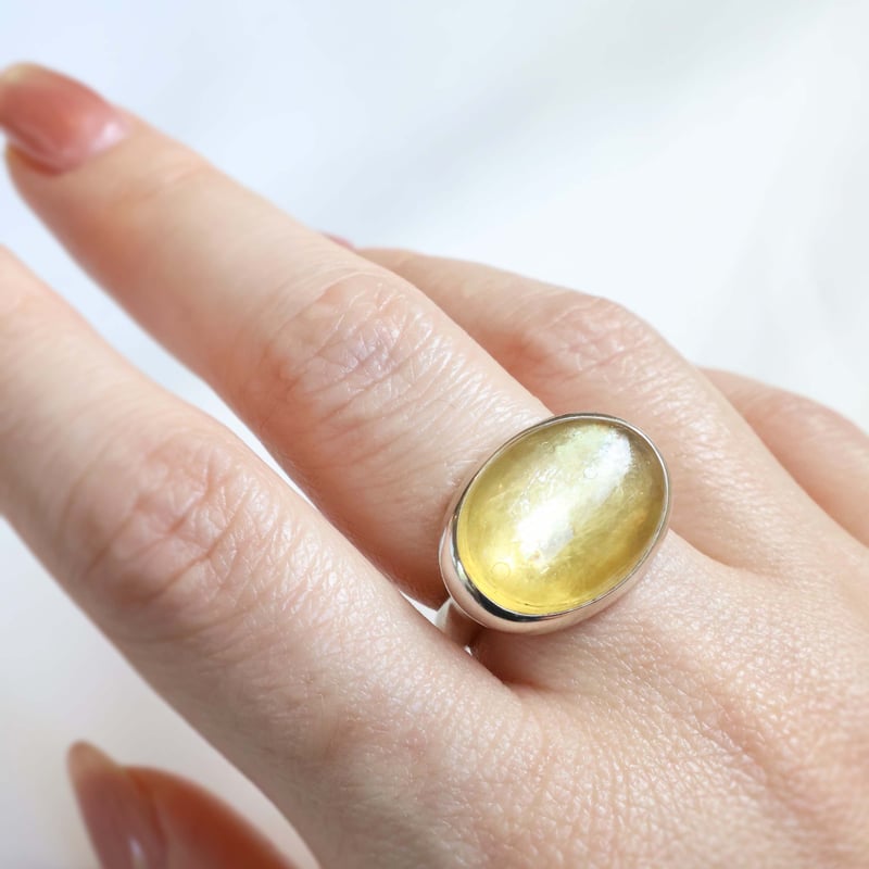 Golden Mica Ring | AYA KIYOSHIMA JEWELRY