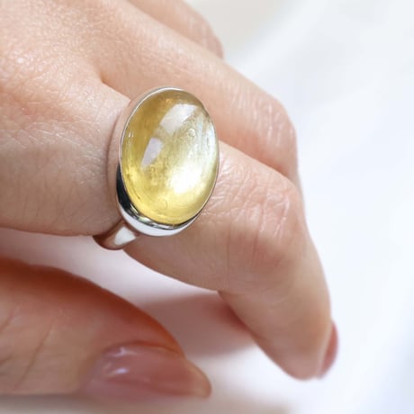 Golden Mica Ring