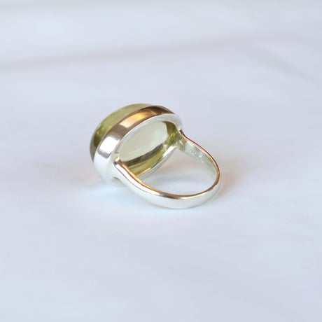 Lemon Quartz Ring