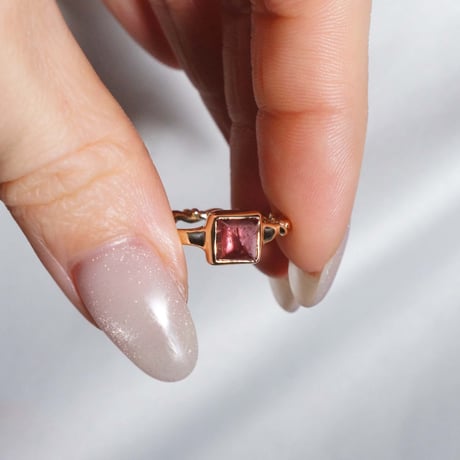 Pink Tourmaline  Ring #14
