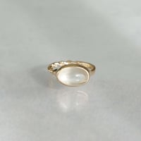 Sunset Moonstone  Ring