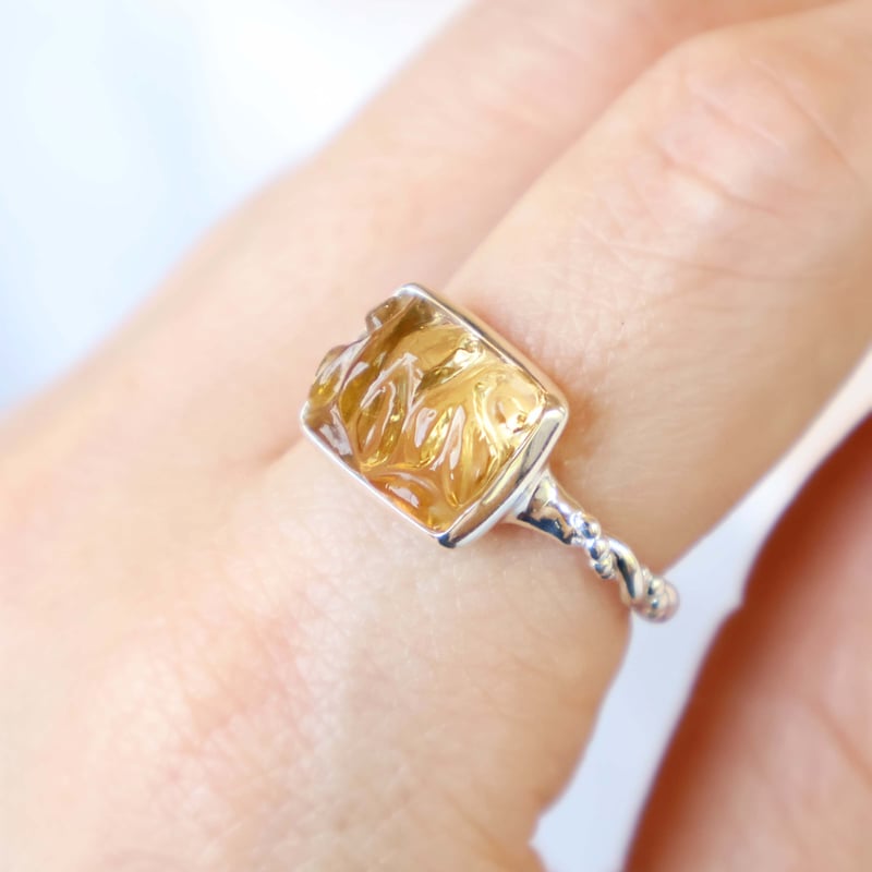 シトリンページ シトリンページ Citrine ring /シトリン[受注生産]. | Hariqua