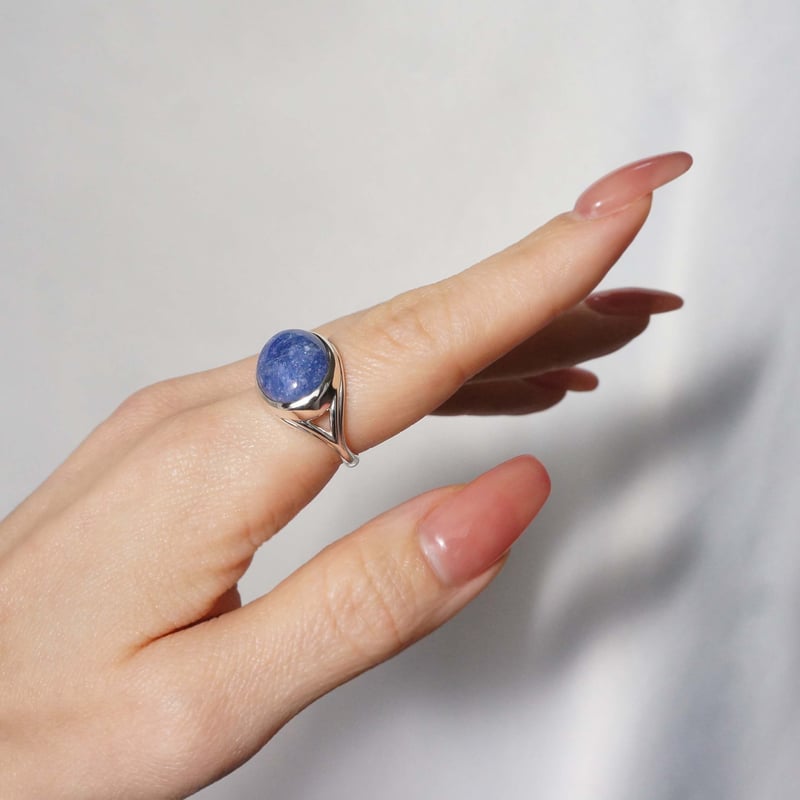 Sodalite Ring #12 | AYA KIYOSHIMA JEWELRY