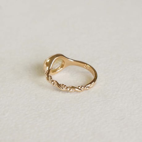 Rutilatedquartz  Ring