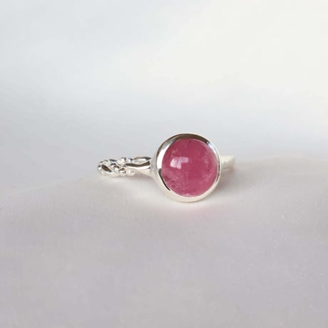 Pink Tourmaline Ring
