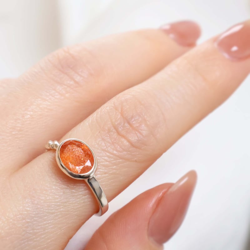 Sunstone Ring | AYA KIYOSHIMA JEWELRY