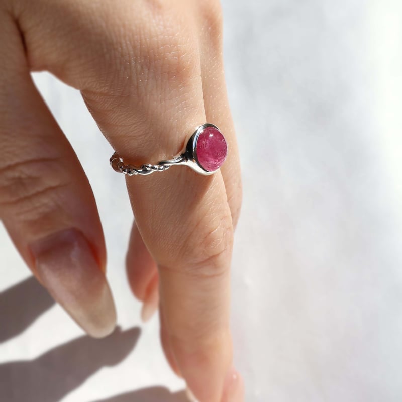 Pink Tourmaline Ring | AYA KIYOSHIMA JEWELRY