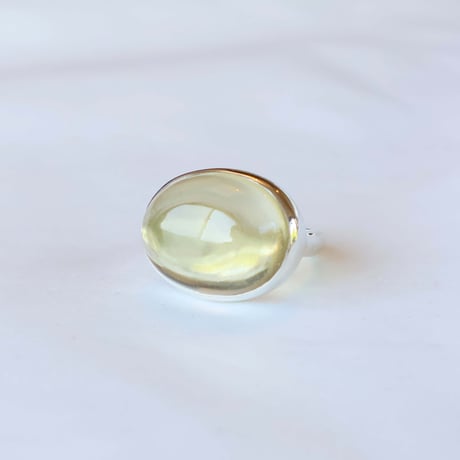 Lemon Quartz Ring