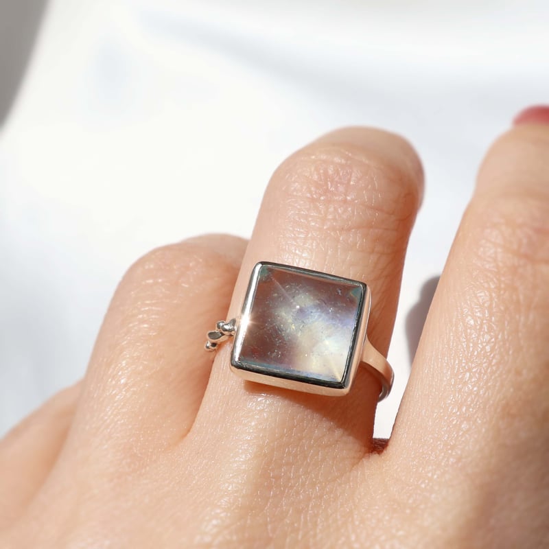 Aquamarine Ring #15 | AYA KIYOSHIMA JEWELRY