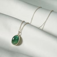 Green Kyanite Necklace top