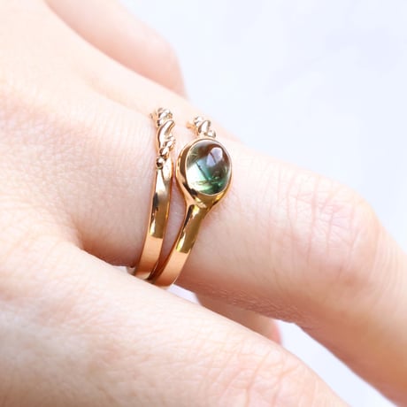 Green Tourmaline Ring