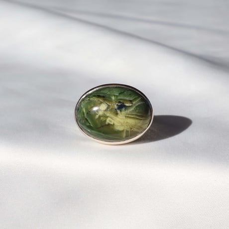 Green Opal Ring
