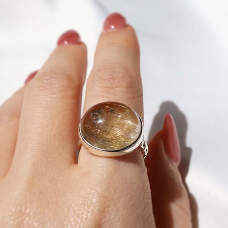 Rutilatedquartz Ring