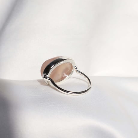 Cherry Blossom Agate Ring #14