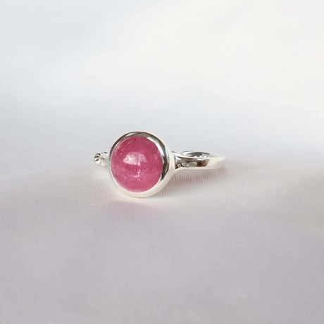 Pink Tourmaline Ring
