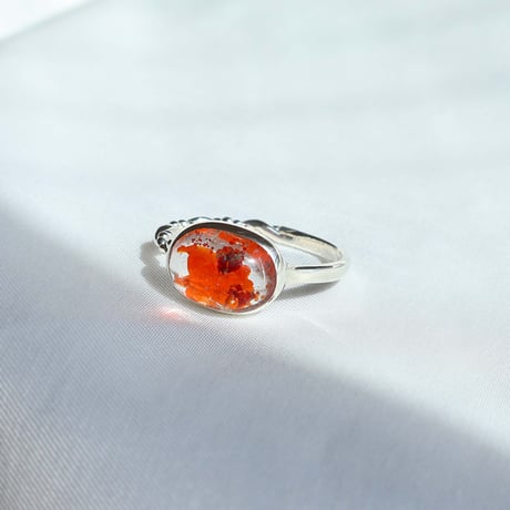 Limonite in Quartz Ring