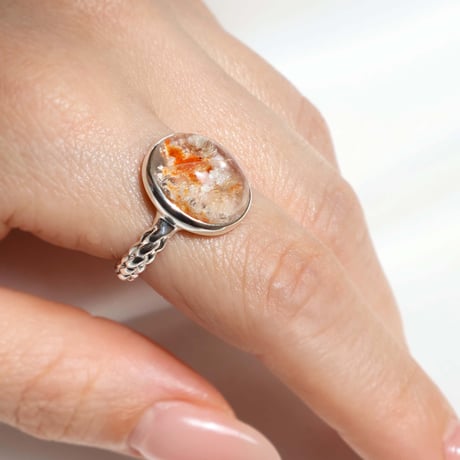 Garden Quartz Ring #14