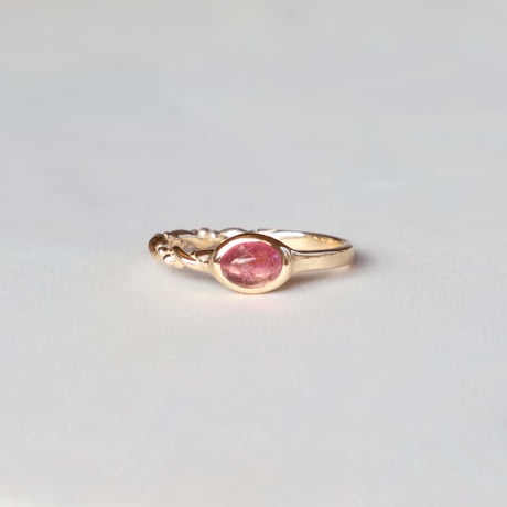 Pink Tourmaline Ring