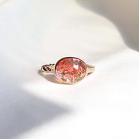 Limonite in Quartz Ring #16