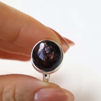 Iolite Sunstone Ring