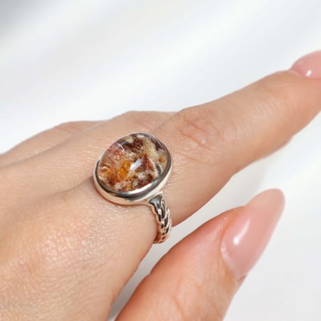 Garden Quartz Ring #12