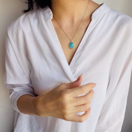 Amazonite Necklace top