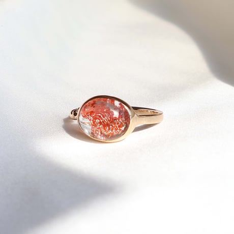 Limonite in Quartz Ring #16