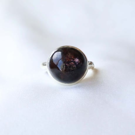 Iolite Sunstone Ring