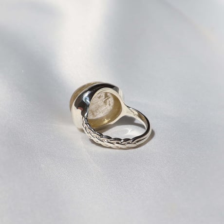 Rutilatedquartz Ring